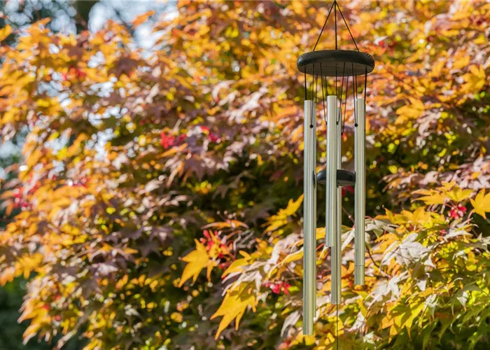 Der Klanggarten: Windspiel, und Co. sorgen für Erholung
